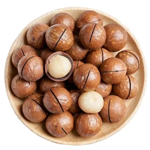High Quality Dried Shell Macadamia Nuts Sweet Milky Flavor Hand Squeeze Yummy Snack Dried Fruit Supply
