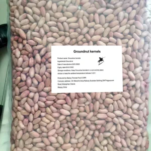 High Quality Groundnut Kernels Raw Peanuts Without Shell Raw Peanut Harvester Agriculture with 7 % Moisture