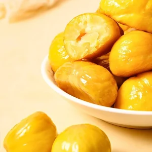 High Quality Natural Soft Texture Sweet Taste Chestnuts Snack Food Ready to Eat