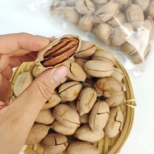 High Quality Roasted Pecan Nuts Chinese with Vanilla Milk Caramel Salty Flavors Styles