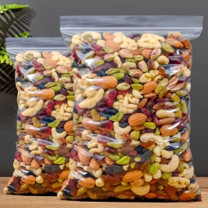 High quality 500g Mixed Nuts and Dried Fruits 7 Types Hard Kernel Snacks