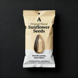 High quality Customized Printed Sunflower Seed Nut Packaging Roll Film Food grade CPP Laminated Film High Gloss High Milk