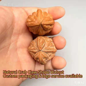 Ingot Crab Claw Natural Special shaped Hand Play Walnuts