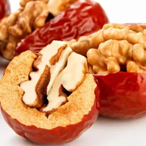 Jujube Mixed with Walnuts Sandwich Sweet Dried Fruit Bulk Packed AD Drying Process