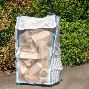 Jumbo Breathable Flat Bottom PP Bulk Bag for Pine Nuts & Firewood Packaging