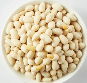 Leisure Snack Roasted Coated Pine Nuts with Wasabi Powder Flavored Coated Pine Nuts
