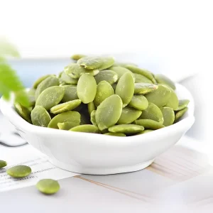 Light Green Organic Raw Dried Pumpkin Seeds Large Size Inner Mongolia