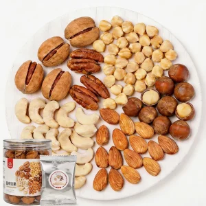 Low MOQ Premium Sweet Bulk 500g Mixed Nuts Healthy Snack Mix with Hazelnuts Brazil Nuts Cashews Macadamia Nuts Pecans in Bag