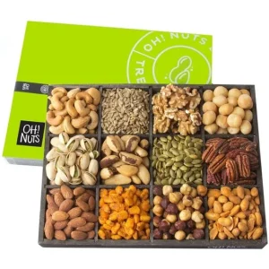 Luxury Hazelnut Walnut Kernels Cashew Dry Fruits Nuts Gift Nut Packaging Box for Nuts