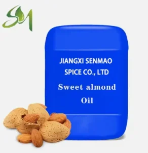 MSDS Supplier Bulk Organic Pure Natural Sweet Almond Oil for Perfumes and Cosmetics