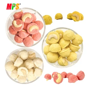 Mango Strawberry Bulk Freeze Dried Fruit Puree Cashew Nuts Snack