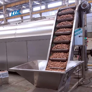 Manufacture Gas Electric Electromagnetic Chestnut Roasting Machine
