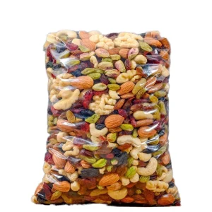 Mixed Nuts Dried Fruits Energy Snack Roasted Walnuts Almonds Cashews Pistachios Healthy Daily Nut Pack Plant Based Protein