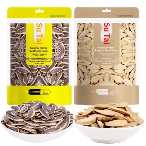 Mrs. Su’s Original Sweet Melon Seeds & Multi flavor Sunflower Seeds Dried Snack 210g/260g Jiangsu