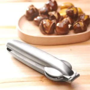 Multifunctional Nut Stainless Steel Chestnut Opener Kitchen Tool Chestnut Clip