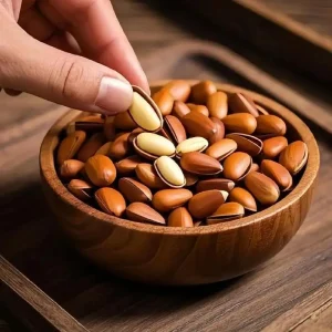 Natural Fresh-Harvest Red Pine Nuts Supplier From China Pine Nut Bulk for Snack