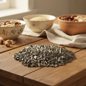 New Crop DYTD Brand Food Grade Raw Dried Sunflower Seed Kernels Model 361.363.T6 Shandong Origin Black Strip