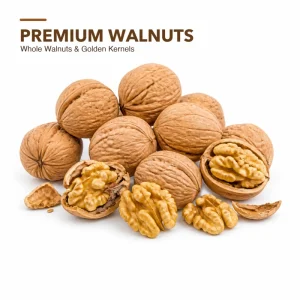 New Crop Raw Walnut Kernels Natural Light Halves Walnut Meat Bulk Supply For Bakery & Snack Processing