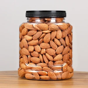 New Raw Almond Kernels Original Flavor Nuts Large Flat Almonds Dried Food Snacks Full Box Baking