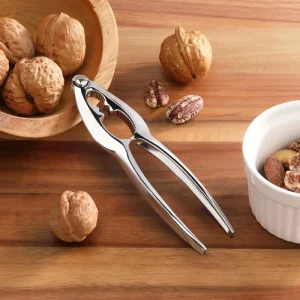 NutCracker Walnut Cracker Zinc Alloy Seafood Pecan Walnut Opener Tool