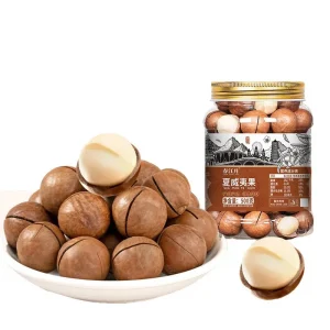 OEM Blended Macadamia Nuts 500 gram Canned 22-25mm for Snacks & Baking