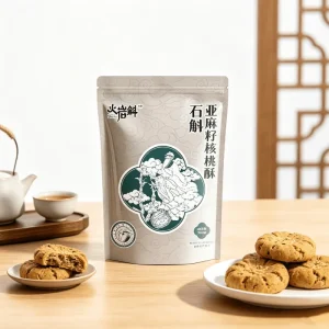 OEM Natural Health Snacks Dendrobium Flaxseed Walnut Crispy to Keep You Full and Keep You Hungry