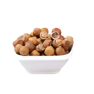 Organic Hazelnuts With Shells Whole Loose Dried Raw Nuts for Snack