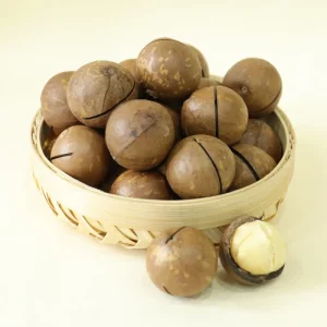 Organic Macadamia Nuts Dried Shell with Sweet Milky Flavor Hand Squeezed Raw Snack Yummy Fruit Nut Combo
