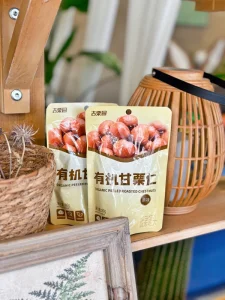Organic Peeled Roasted Chestnuts From China 100% Chestnut Kernels Liuyan Brand for Snacks & Gifts at Discounted Prices