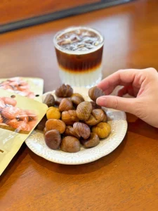 Organic Peeled Roasted Chestnuts Liuyan Brand 80g Customizable Packaging Snacks & Gifts