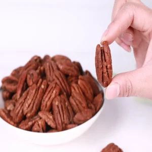 Organic Sweet Salted Blanched Pecan Kernels Food