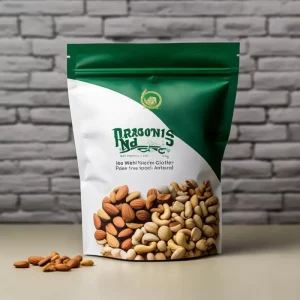 Organic Yogurt Nut Clusters Multi-layer Laminate Resealable Zipper High Barrier Energy Boost 16oz Food Grade Stand up Pouch