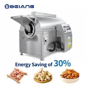 Peanuts Roasting Machine Automatic Precise Temperature Control Almond Nut Roasting Machine