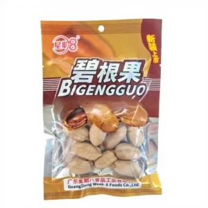 Pecan 80g Dried Salted Flavor Bagged Nuts Supermarket KTV Bar Snacks Guangdong 12 Months Shelf Life Room Temperature