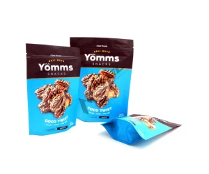 Plastic Bags Ziplock Bag Standup Pouch Smell Proof Food Grade Nuts Bags Pecans Packaging