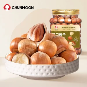 Premium Canned Opened Hazelnut Kernels Extra Large Original Flavor Roasted Nuts Healthy Dried Snacks Bulk 500g