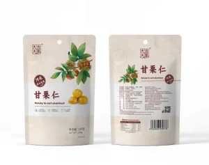 Premium Organic Peeled Chestnut Kernels Roasted and Dried Quality Assured Ready to Eat Snack Friendly for Daily Consumption