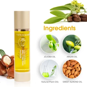 Private Label Max Repair Natural Argan Almond Oil 100ml Damaged BRRS 7.7 Hair Serum for Hair Extension