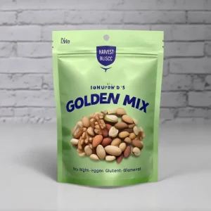 Raw Roasted Peanut High Barrier Ziplock Aroma Barrier Road Trip 4oz BPA Free Stand up Pouch