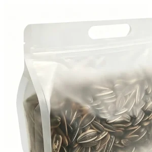 Single sided Tear off Tab Stand Up Pouch Food Grade Packaging Resealable Customizable ISO9001 Certified Fast Delivery