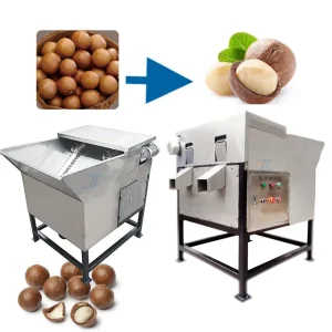 Small Electric 220V Chestnut Opening Machine Macadamia Nuts Chestnut Cutting and Peeling Machine Chestnut Opener