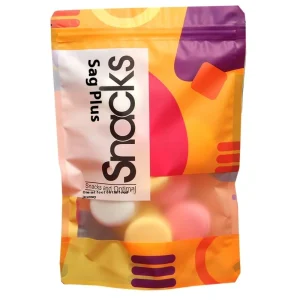 Snack Food Packaging Bags for Dried Fruits Peanuts Sunflower Seeds Candies Nuts and Raisins for Baby Food PE Plastic