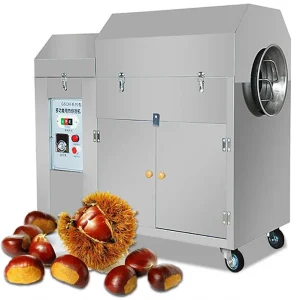 Stainless Steel Automatic Commercial Chestnut Roasting Machine sesame Roaster Machine for Sale