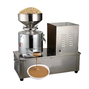 Stainless Steel Peanuts Butter Machine Sesame Paste Making Machine Tahini Machine Peanut Butter Grinder