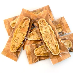 Sweet Almond Boat Shaped Cake with Dried Fruits & Nuts Crispy Texture Halal Certified Nut Snacks Breakfast Cereal