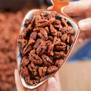 Sweet Baked Pecan Nuts Wrapped Fresh Lin’an Non Hand Peeled Seasonal New Nuts Snacks Chinese Hickory Nut Bulk 10kg