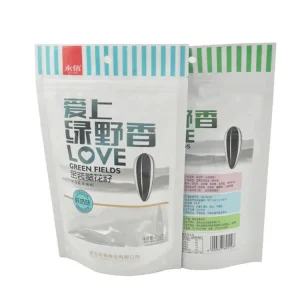 Vivid Printing Stand up Plastic Dried Fruit Packaging Bags for Pine Cones Almond Mani Sesame Melon Seeds
