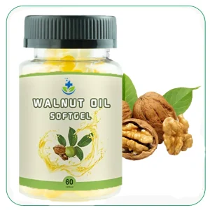 Walnut Oil Softgel Capsules Supplement Soft Capsules Food Improve Walnut Oil Softgel