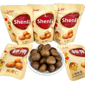 Whole Chestnut Kernels 500g Cooked Ready to Eat Small Pack Fresh Sweet Bagged Snack