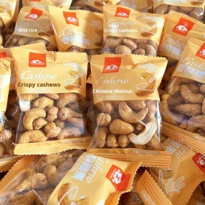 Zhongxiang Hard Cashew Nuts 500g Bulk Weighed Purple Skin Cashew Nuts Dried Fruit Internet Celebrity Snacks